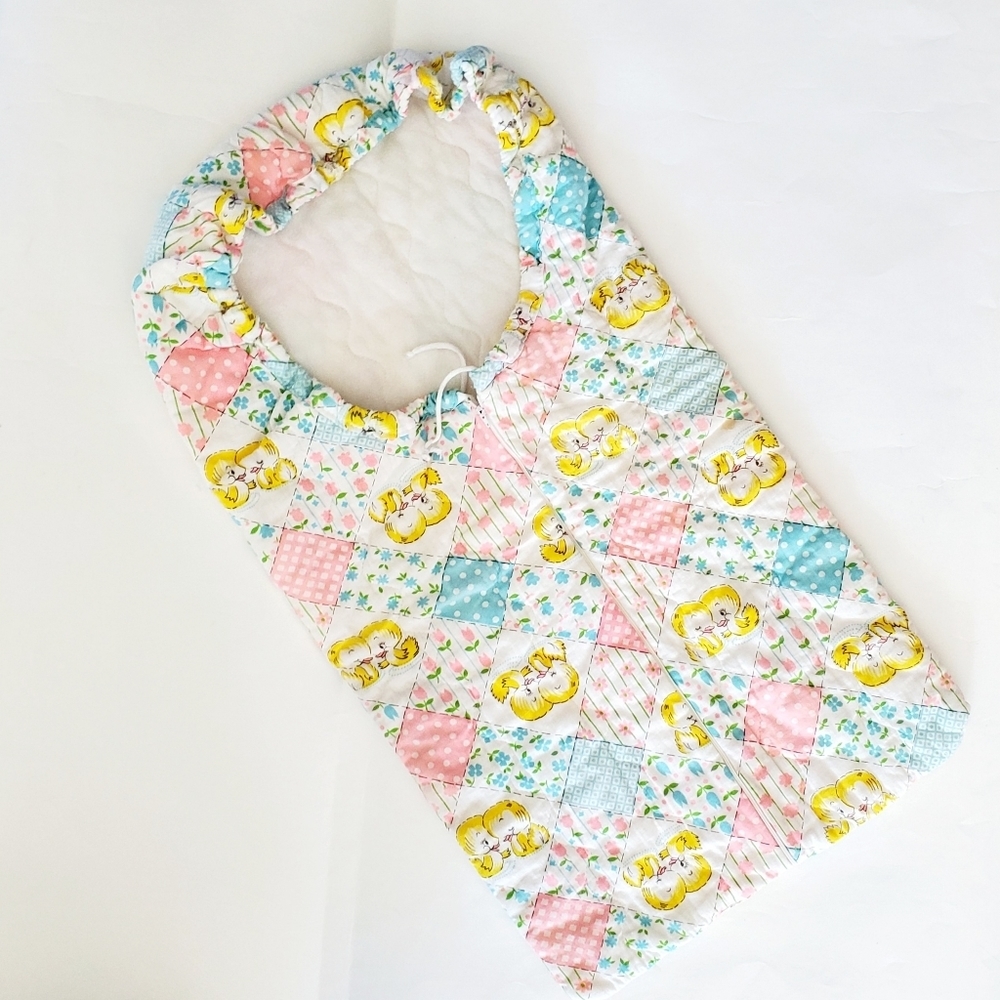 Vintage Drawstring Zippered Baby Nursery Sleep Sack